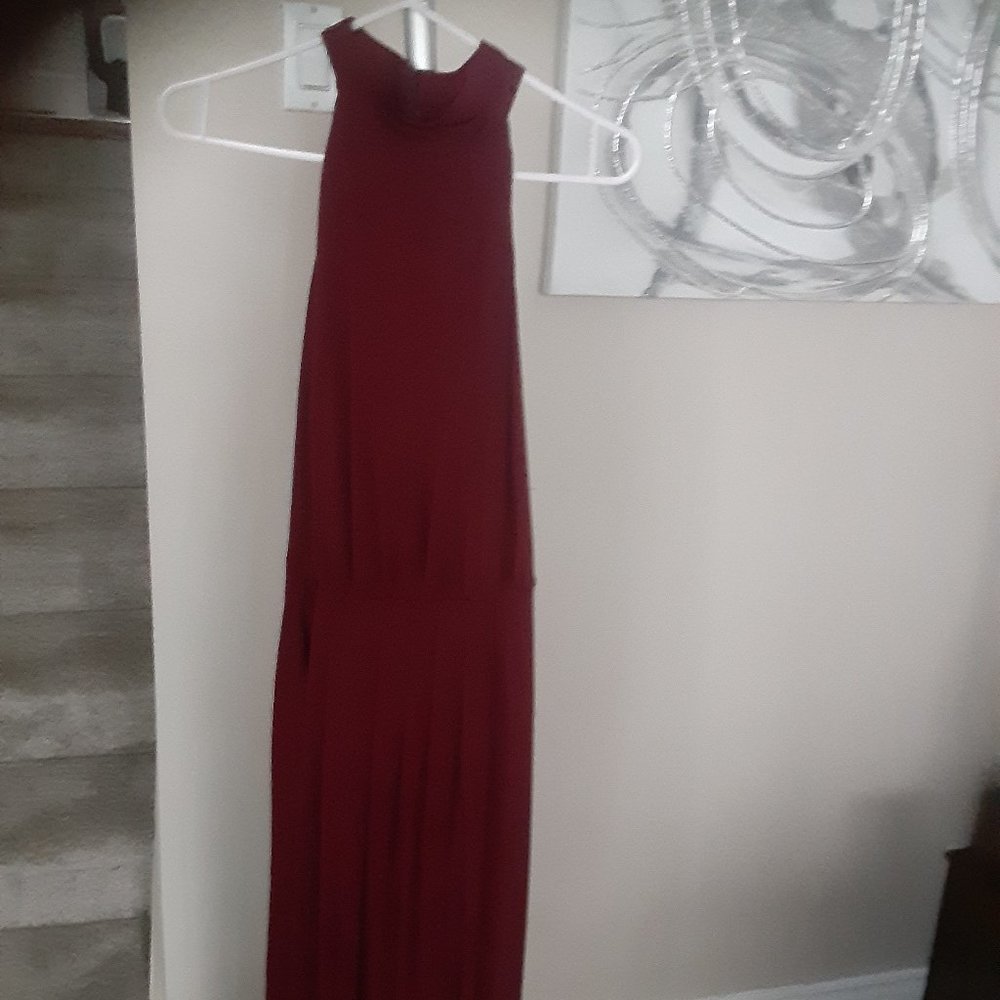 Long skinny evening dress